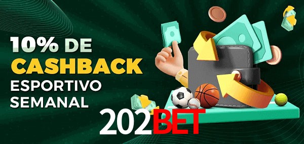 10% de bônus de cashback na 202Bet